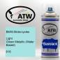 Preview: BMW-Motorcycles, Light Green Metallic (Water Based), 616: 400ml Sprühdose, von ATW Autoteile West.